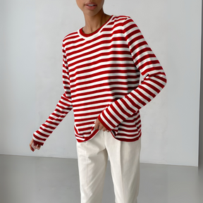 CELESTE | PULL À RAYURES