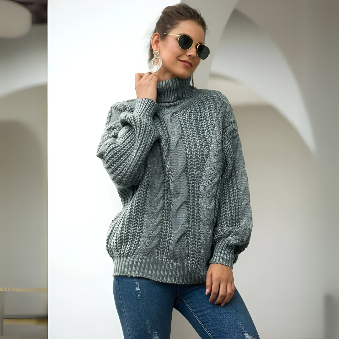 JENNY | STICKAD POLOHALSE