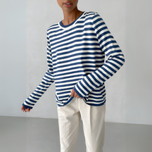 CELESTE | PULL À RAYURES