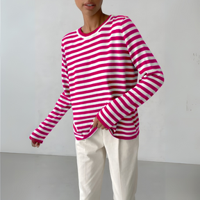 CELESTE | PULL À RAYURES