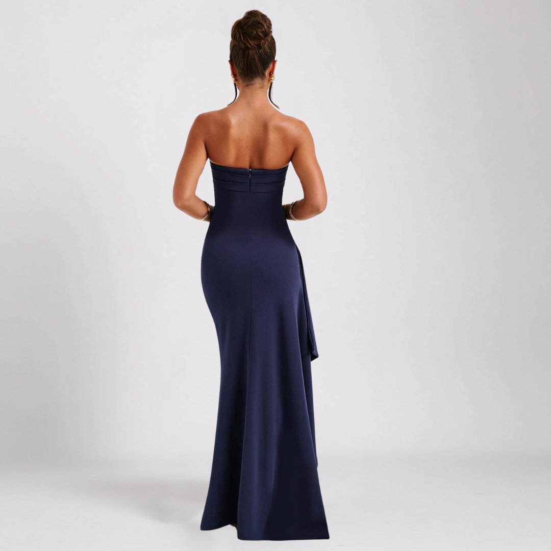 AMELY | VIRAL SLIT KLÄNNING