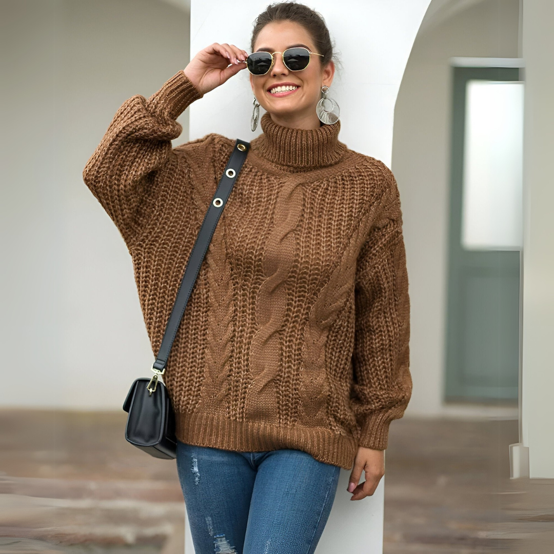 JENNY | STICKAD POLOHALSE