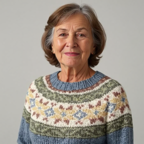 Marketta™ - Klassisk isländsk ulltröja